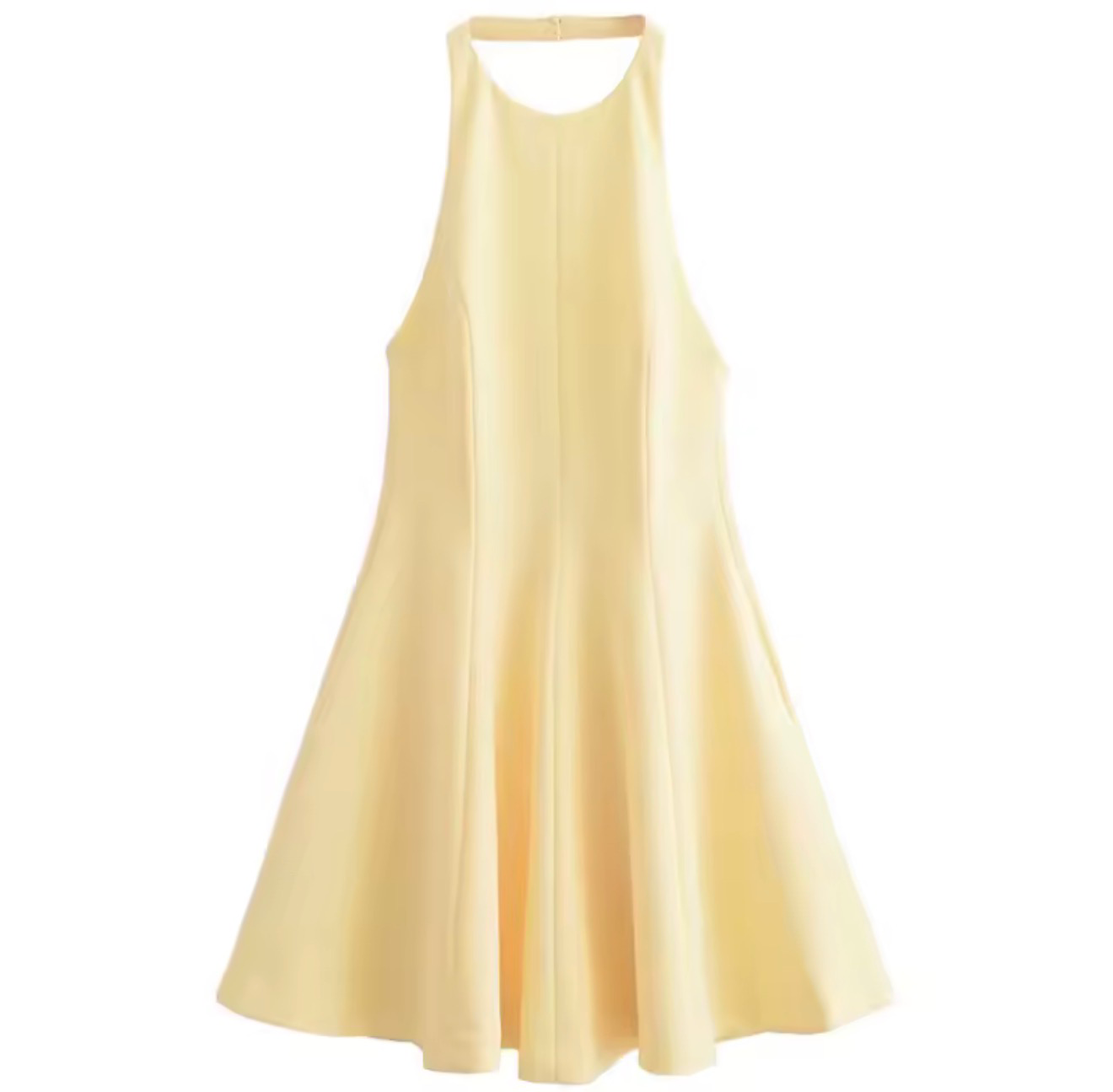 Butter Yellow Dress