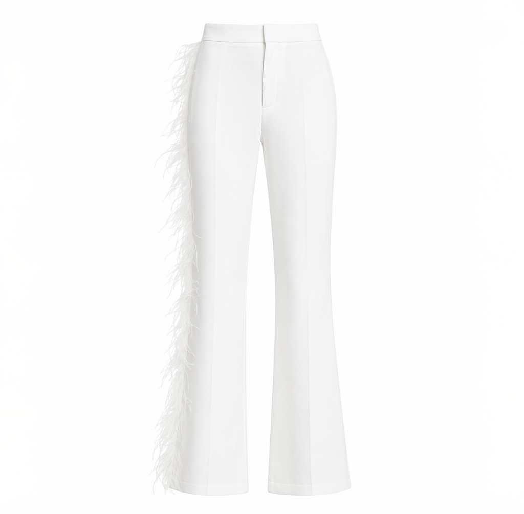 Ivory Plume Pant