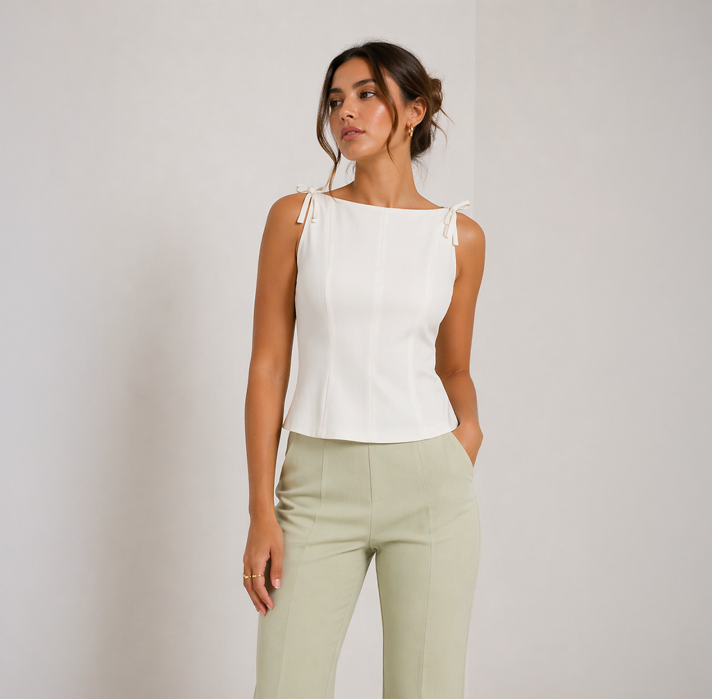 Top Parisienne White