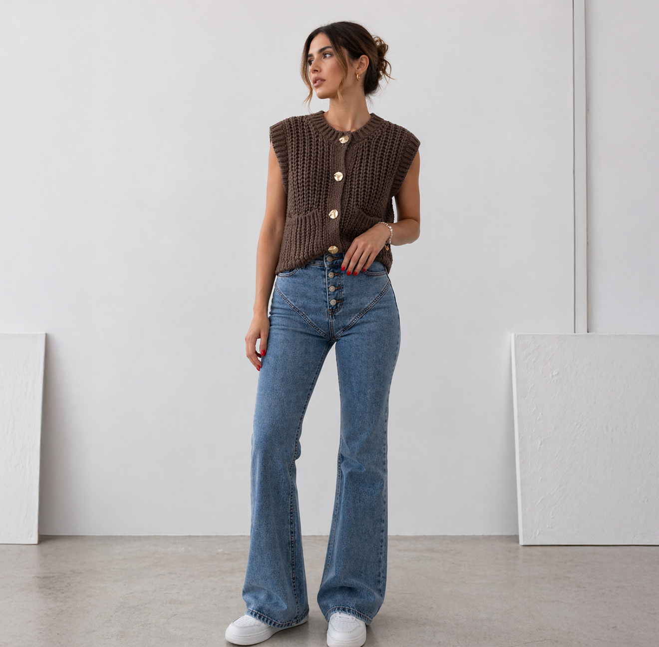 Cocoa Knit Vest